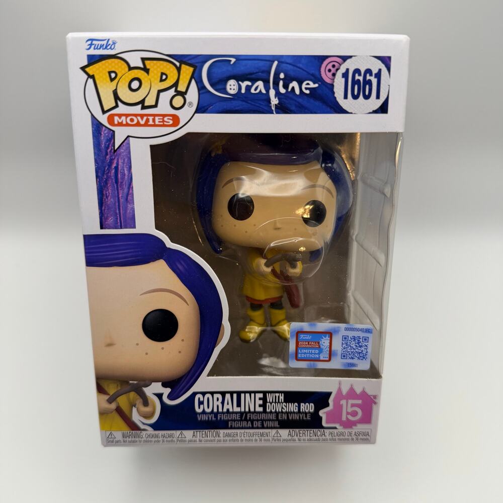 Coraline with Dowsing Rod #1661 Coraline Funko Pop